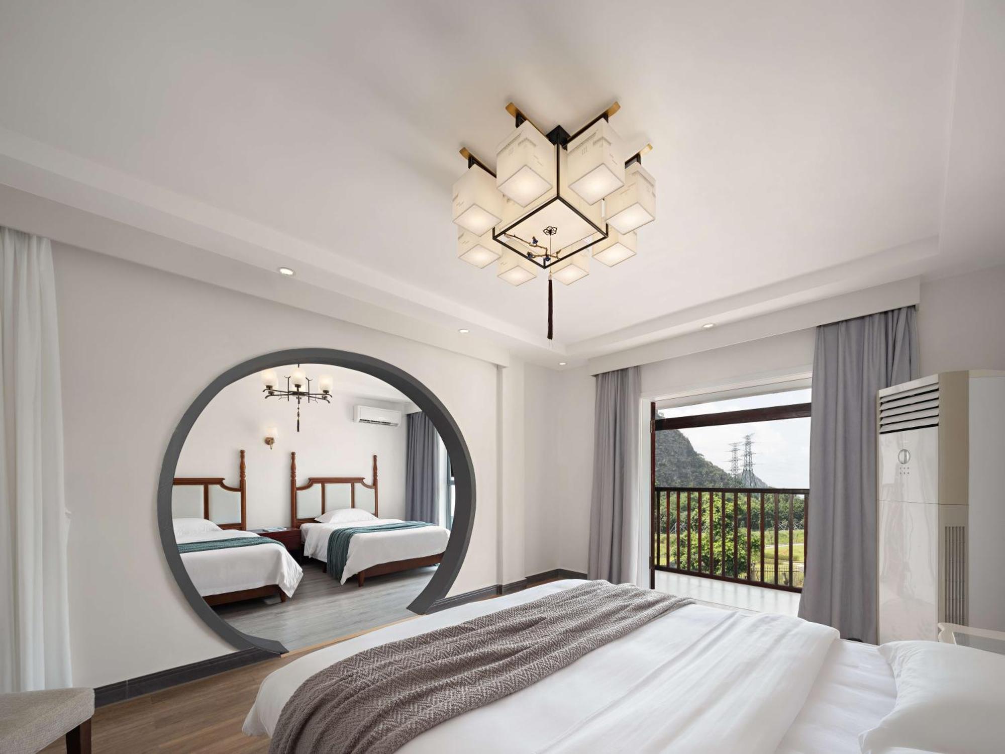 Serene Vale Inn Guilin-Free One Way Pick Up Service To High-Speed Railway Station For 2 Nights Exteriér fotografie